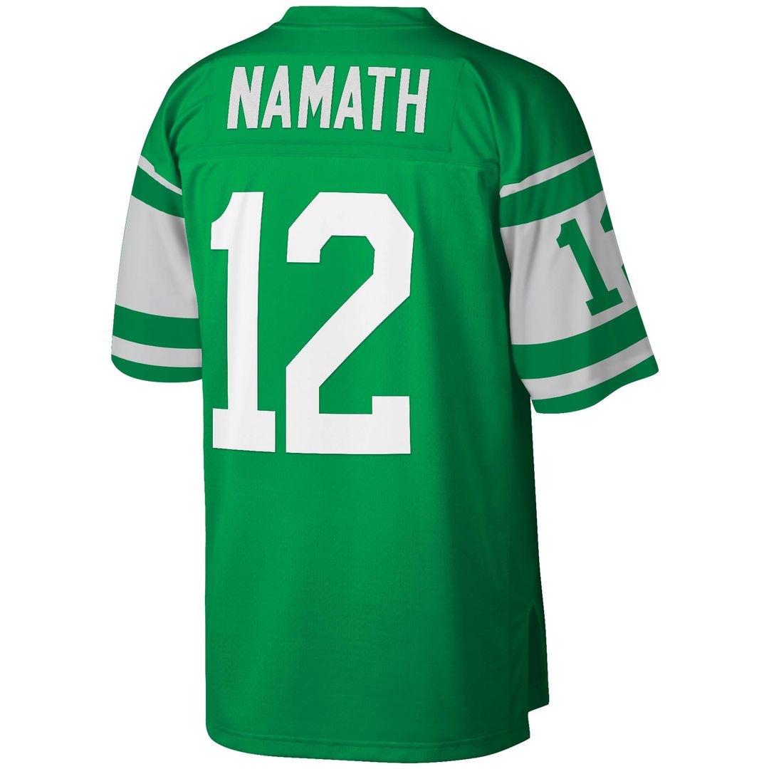 Joe Namath New York Jets Legacy Replica Jersey - Kelly Green