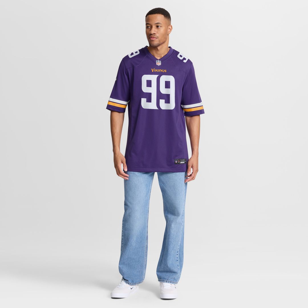 Elijah Williams Minnesota Vikings Team Game Jersey - Purple