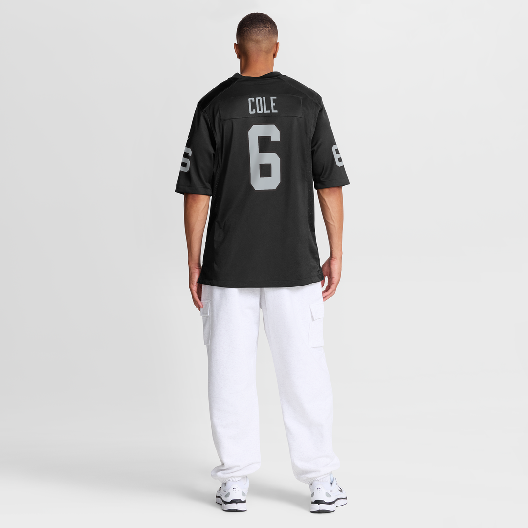 AJ Cole Las Vegas Raiders Game Jersey - Black