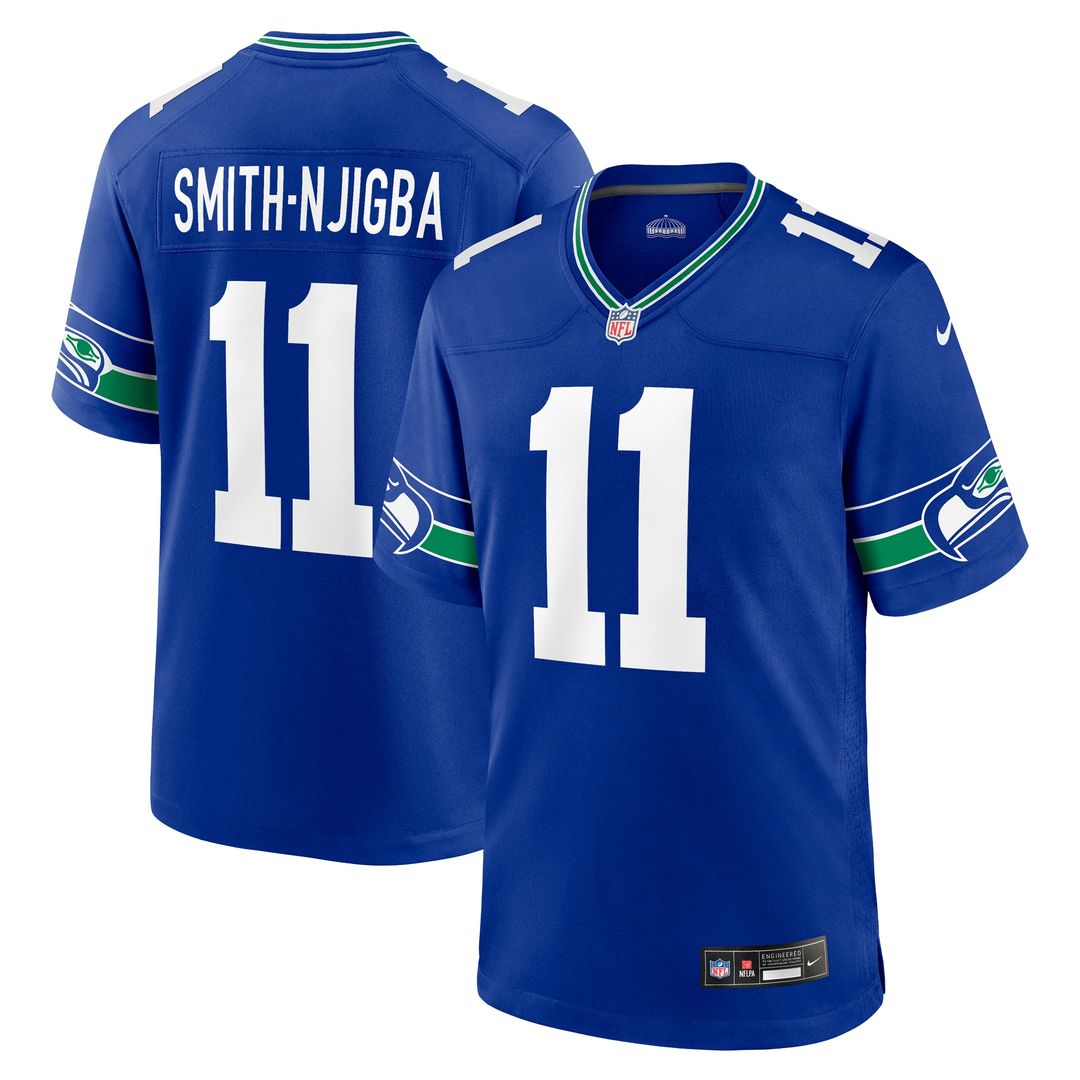 Jaxon Smith-Njigba Seattle Seahawks Game Jersey - White