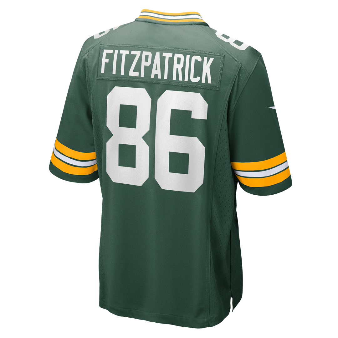 John FitzPatrick Green Bay Packers Team Game Jersey - Green