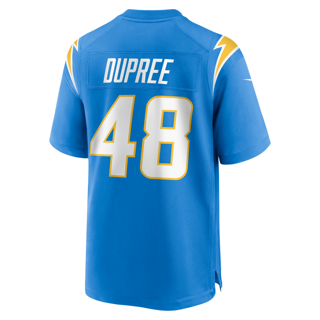 Bud Dupree Los Angeles Chargers Team Game Jersey - Powder Blue