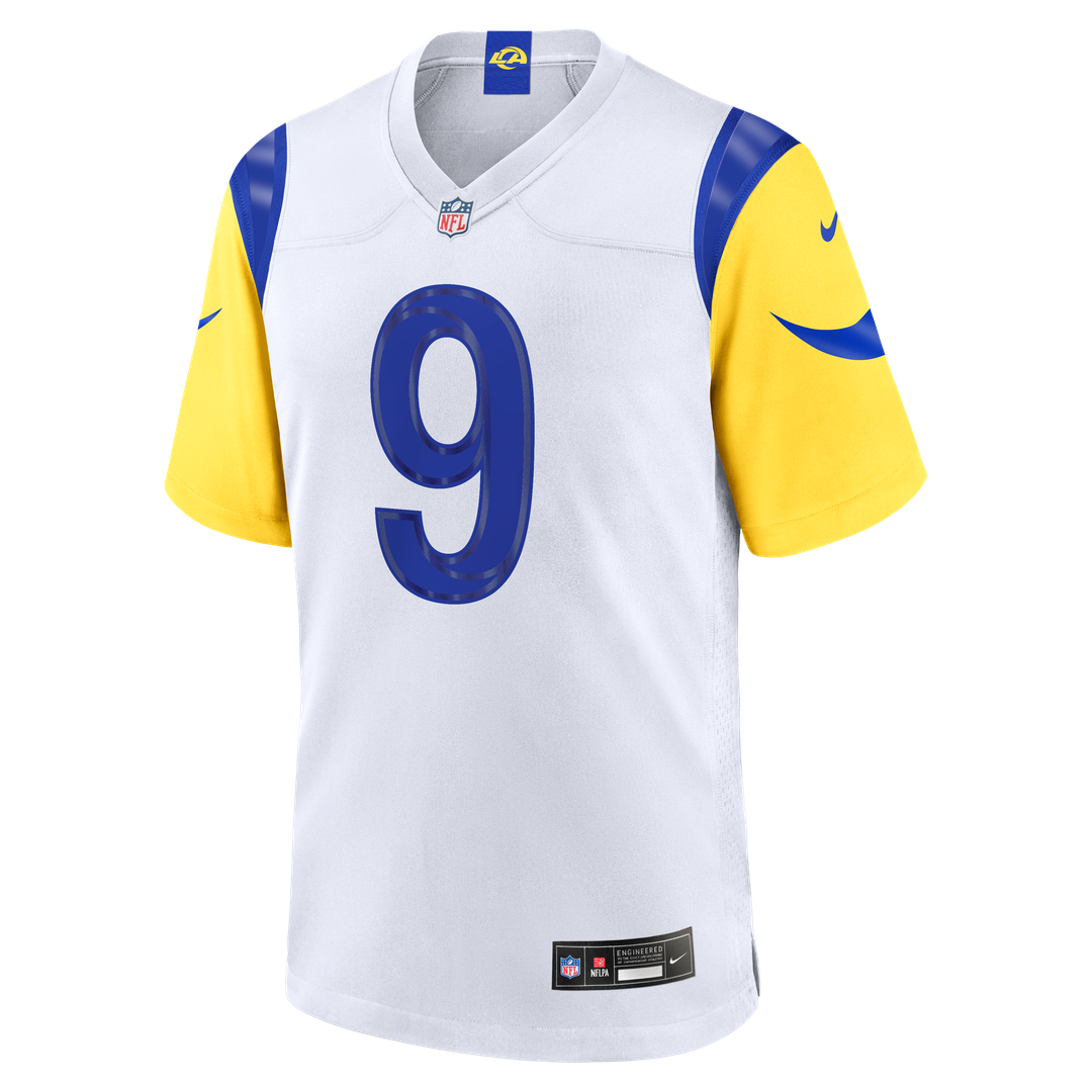 Matthew Stafford Los Angeles Rams White Game Player Jersey - White