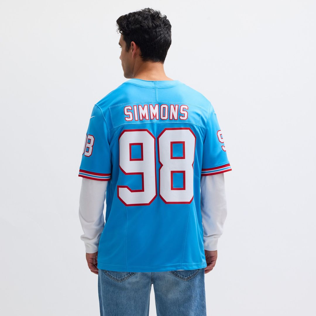 Jeffery Simmons Tennessee Titans Vapor F.U.S.E. Limited Jersey - Light Blue
