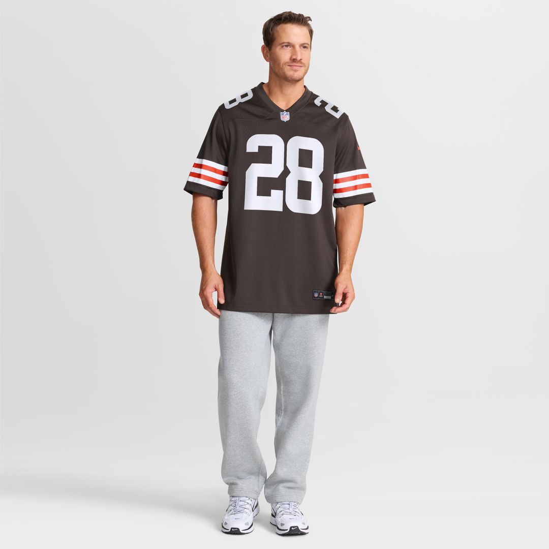 Tre Avery Cleveland Browns Team Game Jersey - Brown