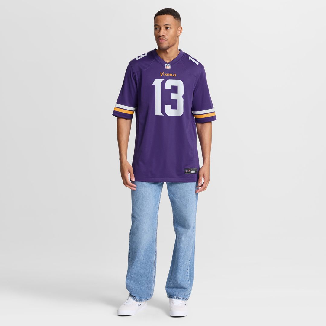 Tai Felton Minnesota Vikings Team Game Jersey - Purple