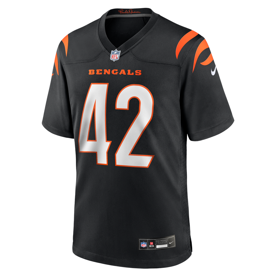 Oren Burks Cincinnati Bengals Team Game Jersey - Black