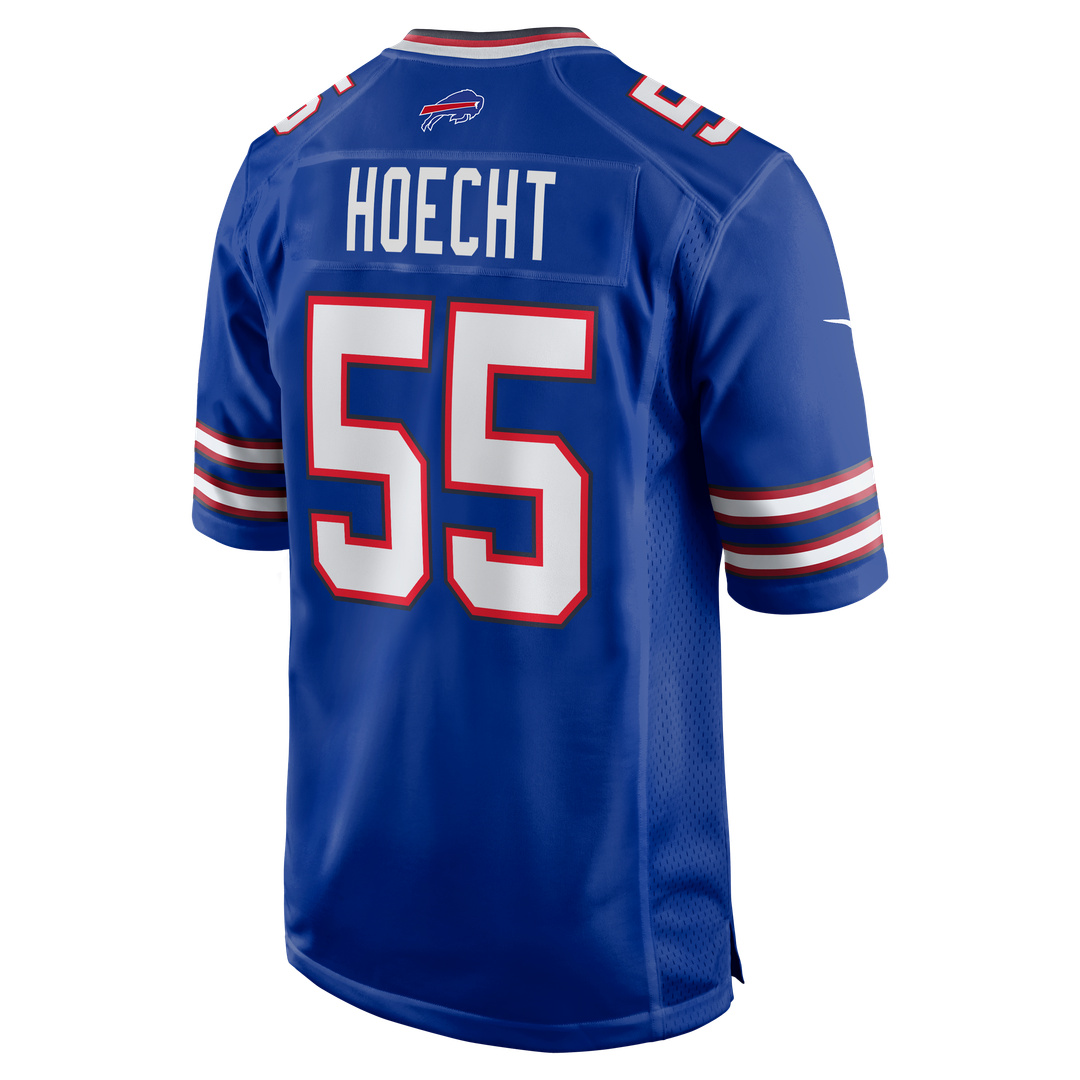 Michael Hoecht Buffalo Bills Team Game Jersey - Royal
