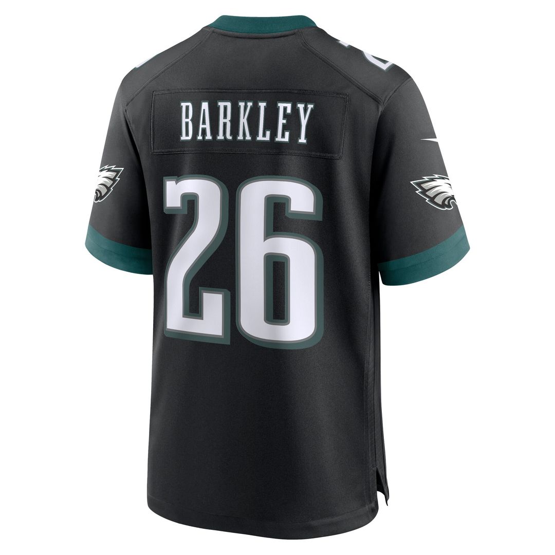 Saquon Barkley Philadelphia Eagles Game Player Jersey - Midnight Green