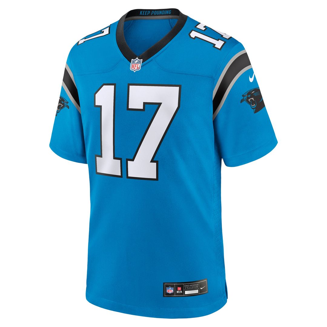 Xavier Legette Carolina Panthers Game Jersey - White