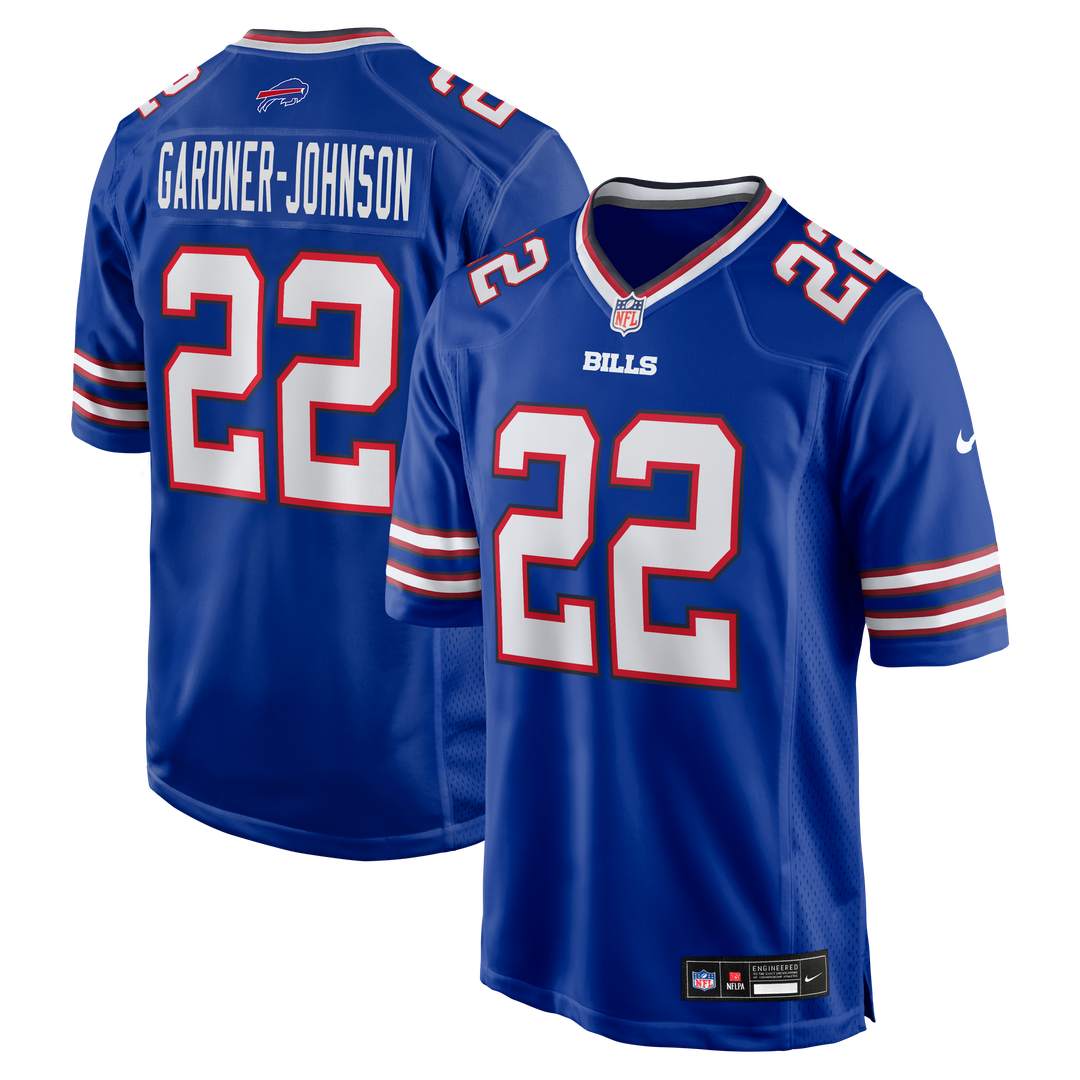 Chauncey Gardner-Johnson Buffalo Bills Team Game Jersey - Royal