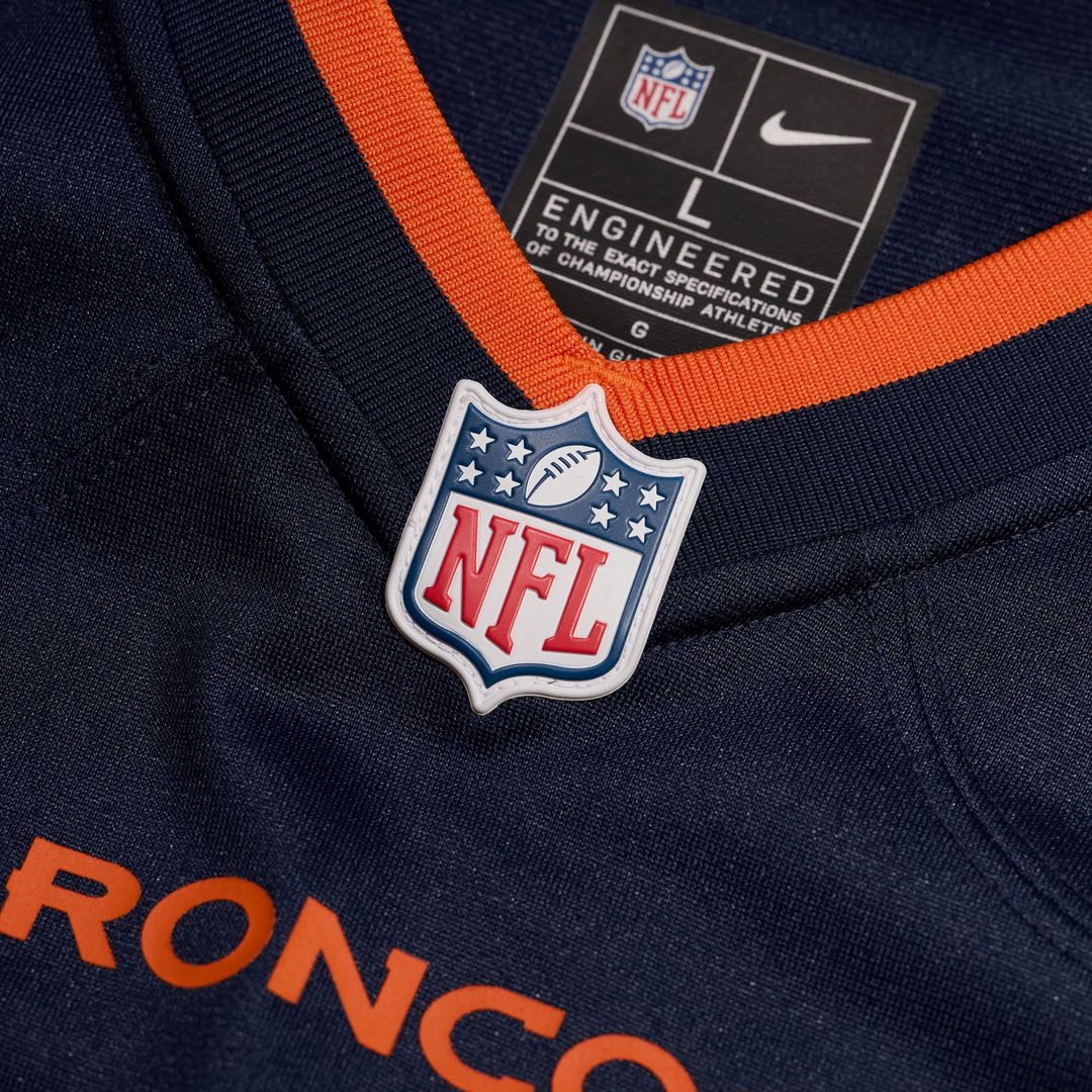 Nik Bonitto Denver Broncos Alternate Game Jersey - Navy