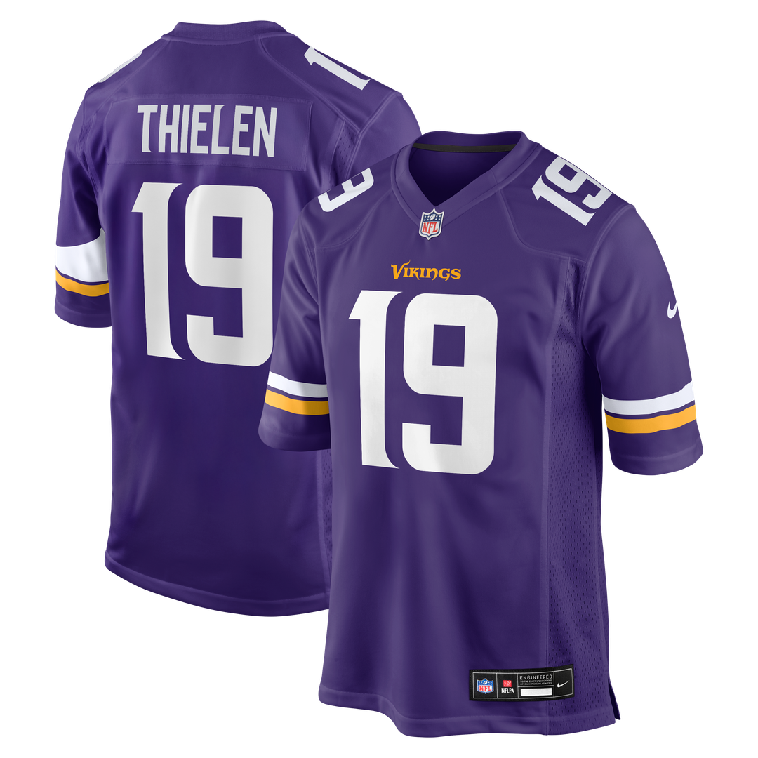 Adam Thielen Minnesota Vikings Game Jersey - Purple