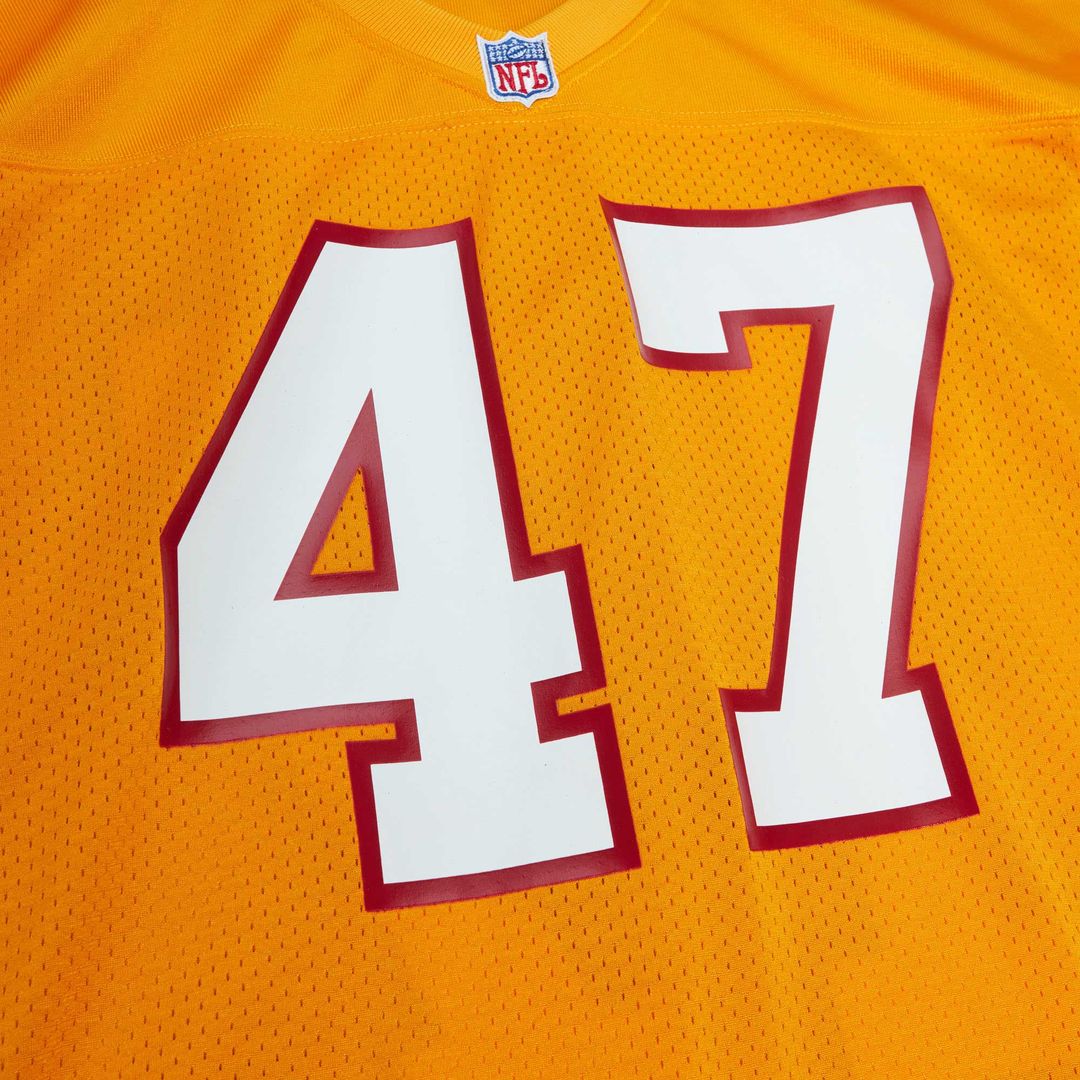John Lynch Tampa Bay Buccaneers 1993 Authentic Throwback Retired Player Jersey - Orange