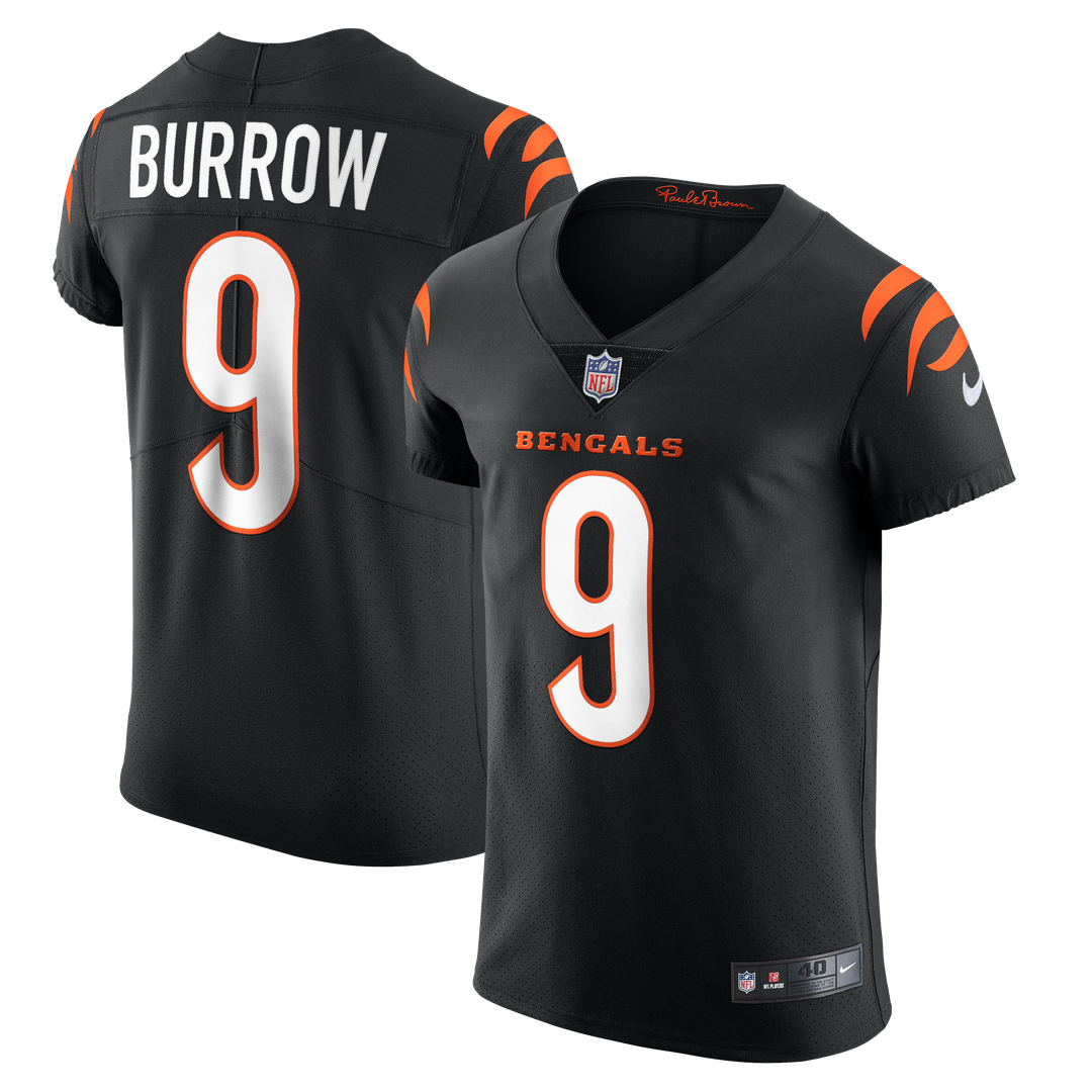 Joe Burrow Cincinnati Bengals Vapor Elite Jersey - Black