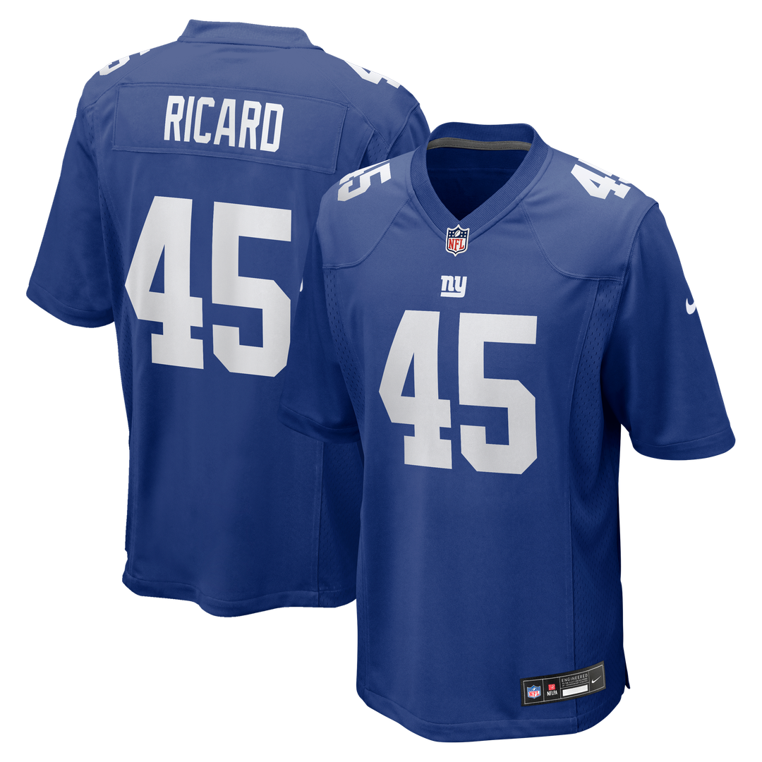 Patrick Ricard New York Giants Team Game Jersey - Royal