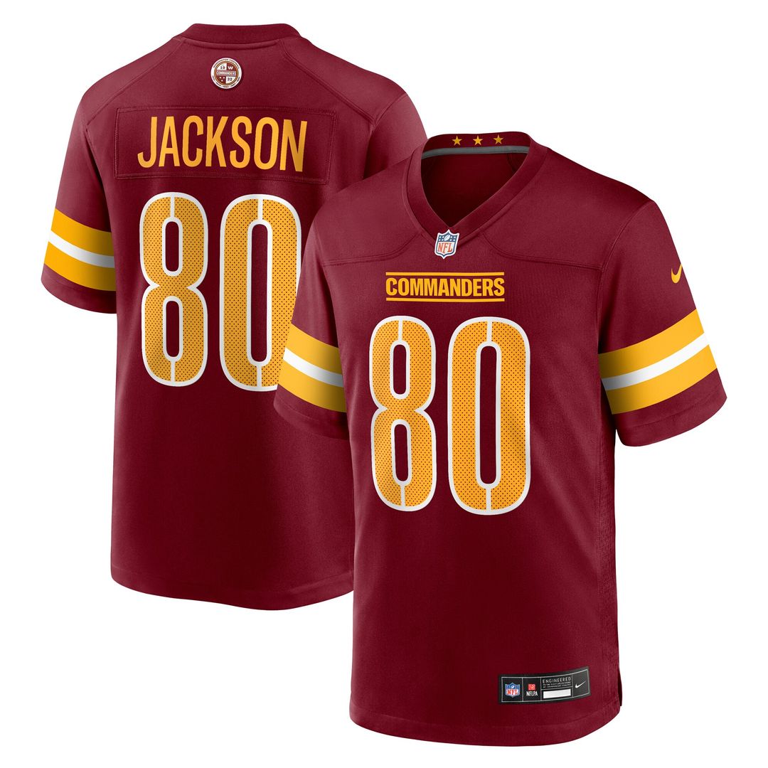 Tyree Jackson Washington Commanders Team Game Jersey - Burgundy