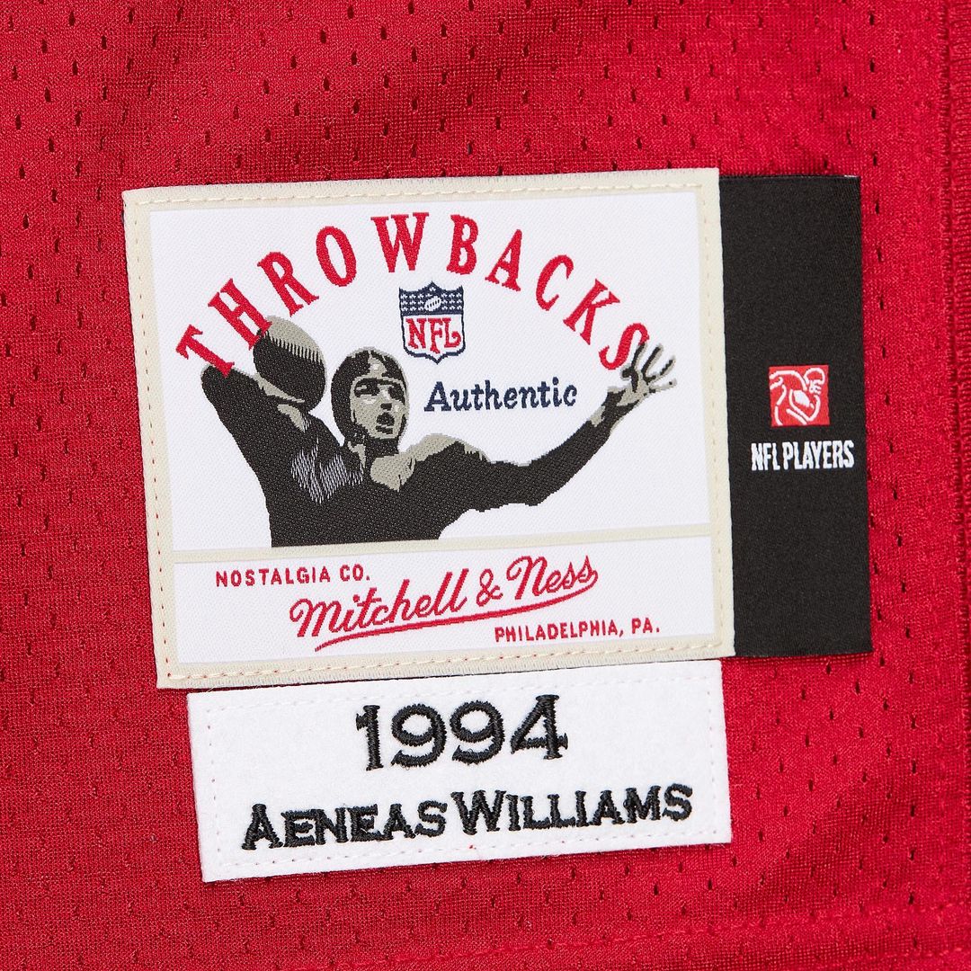 Aeneas Williams Arizona Cardinals 1994 Authentic Throwback Retired Player Jersey - Cardinal