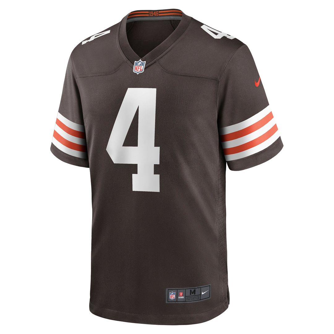 Deshaun Watson Cleveland Browns Game Jersey - White