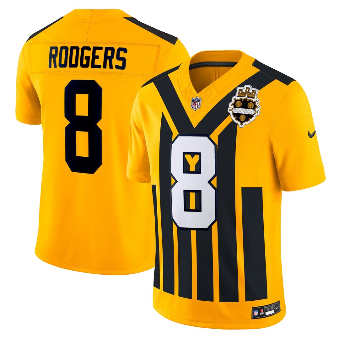 Aaron Rodgers Pittsburgh Steelers Team Vapor F.U.S.E. Limited Jersey - Black