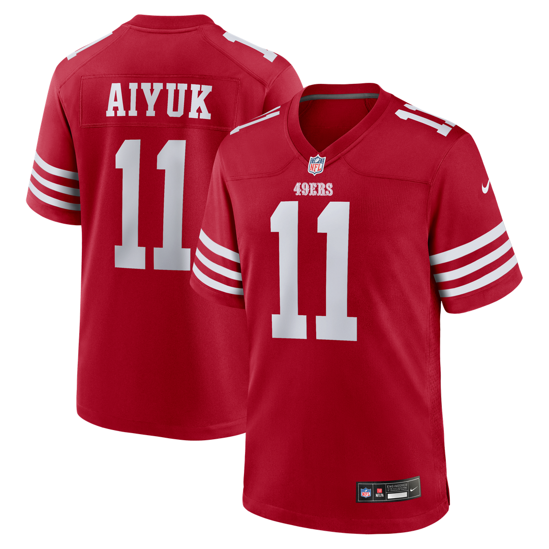 Brandon Aiyuk San Francisco 49ers Player Game Jersey - White