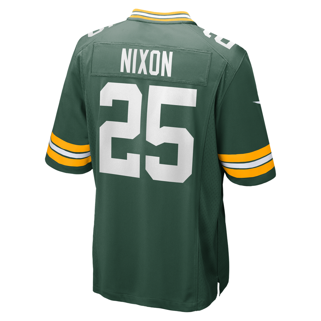 Keisean Nixon Green Bay Packers Game Player Jersey - Green