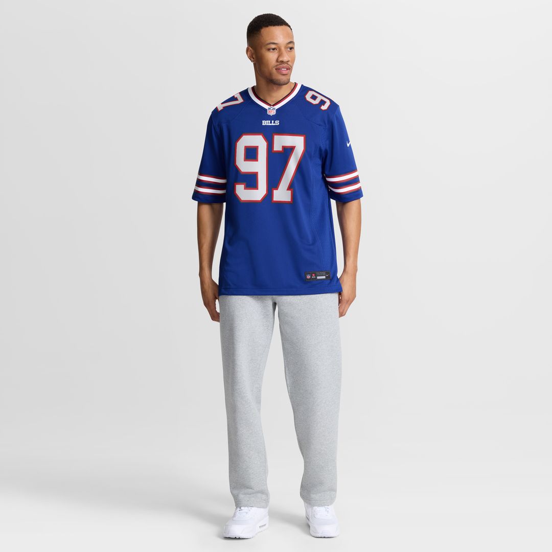 Zion Logue Buffalo Bills Team Game Jersey - Royal