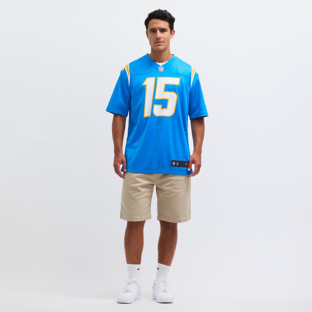 Ladd McConkey Los Angeles Chargers Alternate Super Chargers Game Player Jersey - Navy