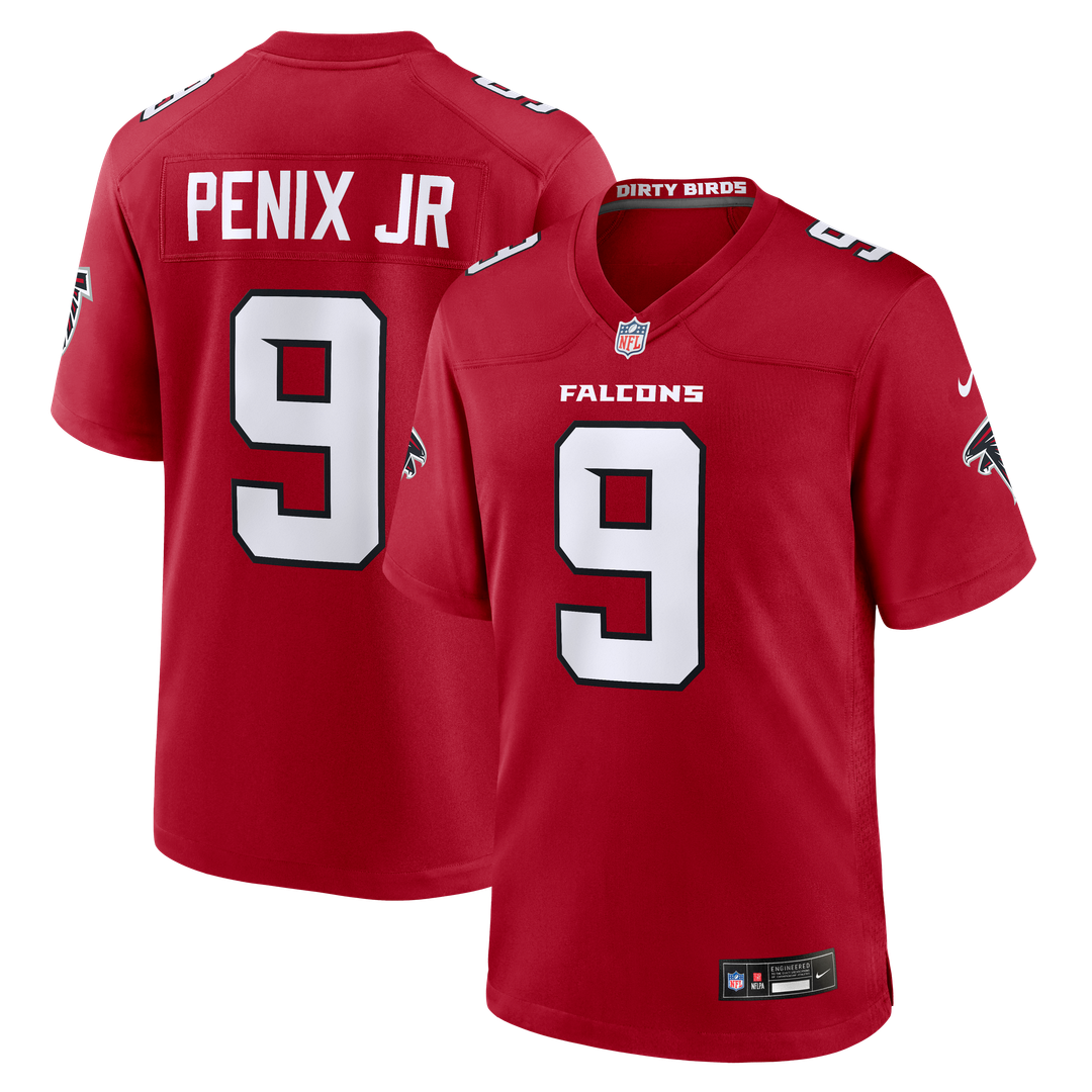 Michael Penix Jr. Atlanta Falcons Game Jersey - Red