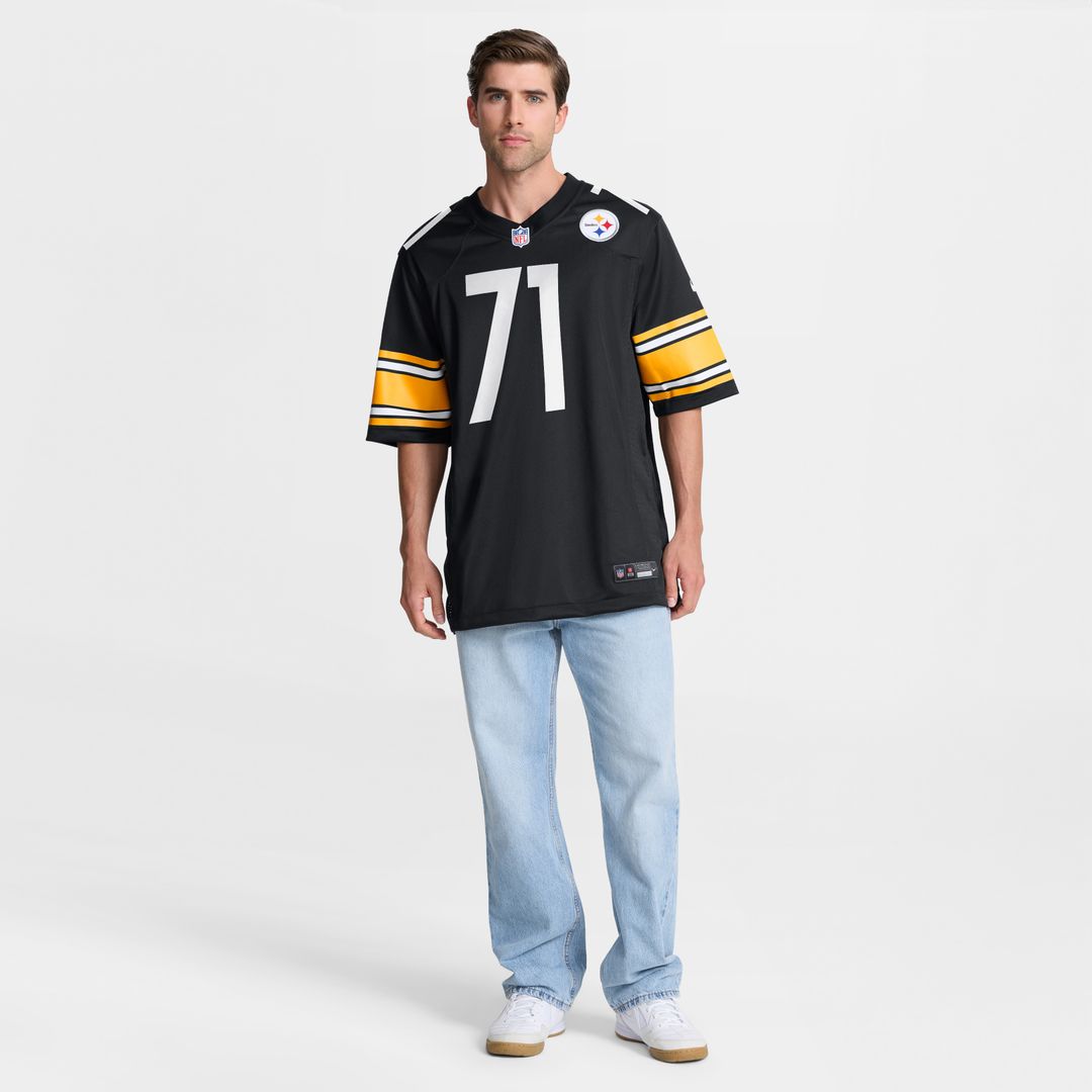Max Iheanachor Pittsburgh Steelers 2026 NFL Draft First Round Pick No. 21 Team Game Jersey - Black