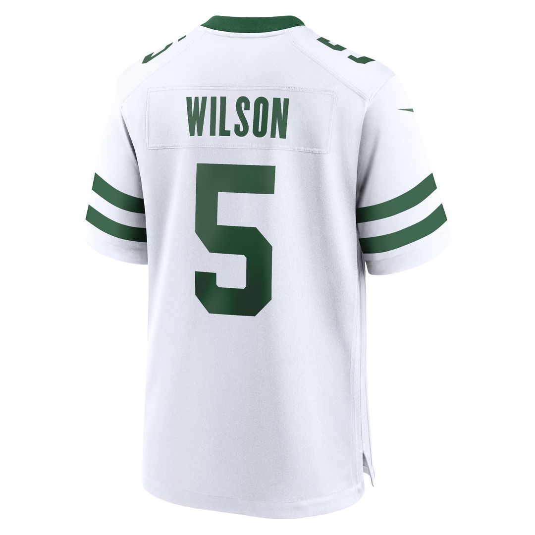 Garrett Wilson New York Jets Game Jersey - Legacy White