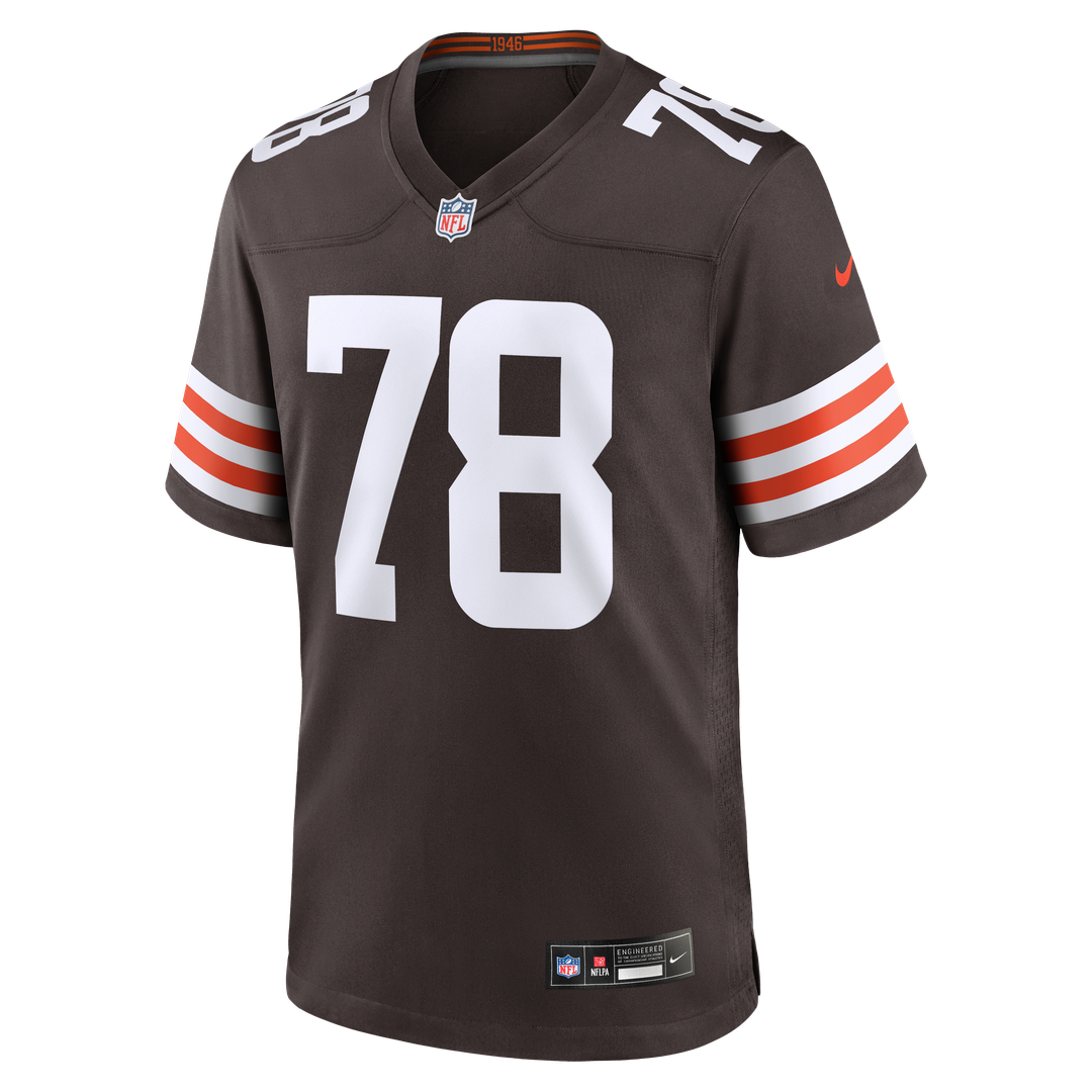 Jack Conklin Cleveland Browns Game Player Jersey - Brown