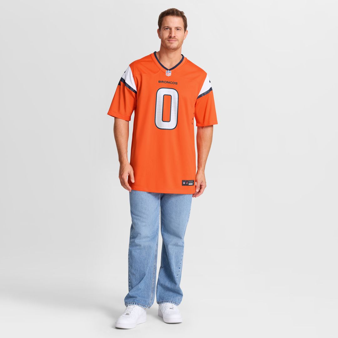 Jonathon Cooper Denver Broncos Team Game Jersey - Orange