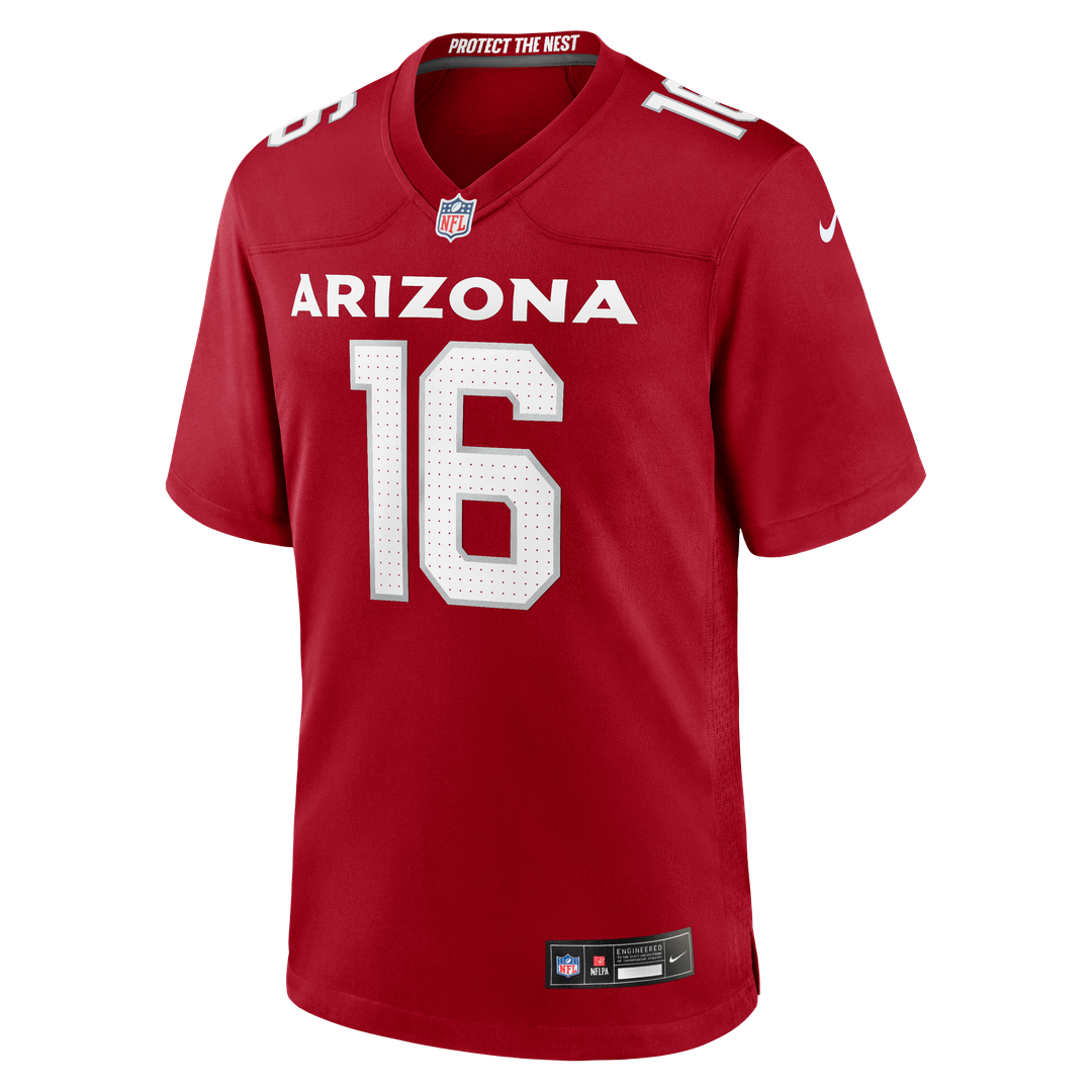 Max Melton Arizona Cardinals Team Game Jersey - Cardinal