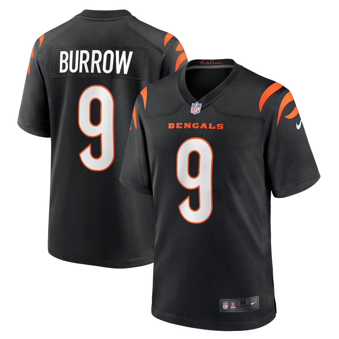 Joe Burrow Cincinnati Bengals Alternate Game Jersey - Orange