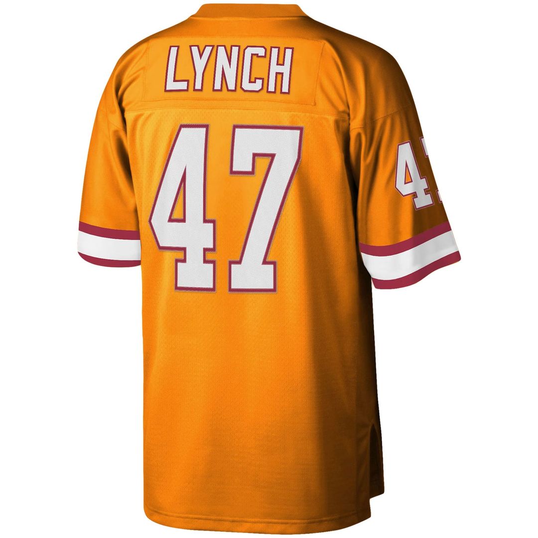 John Lynch Tampa Bay Buccaneers Big & Tall 1995 Legacy Retired Player Jersey - Orange