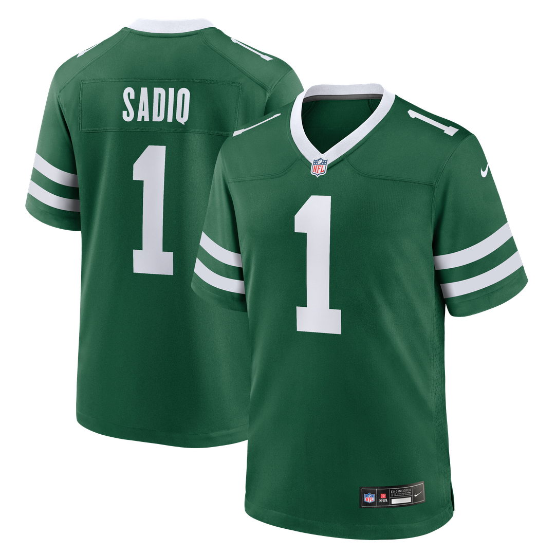 Kenyon Sadiq New York Jets 2026 NFL Draft First Round Pick No. 16 Team Game Jersey - Legacy Green
