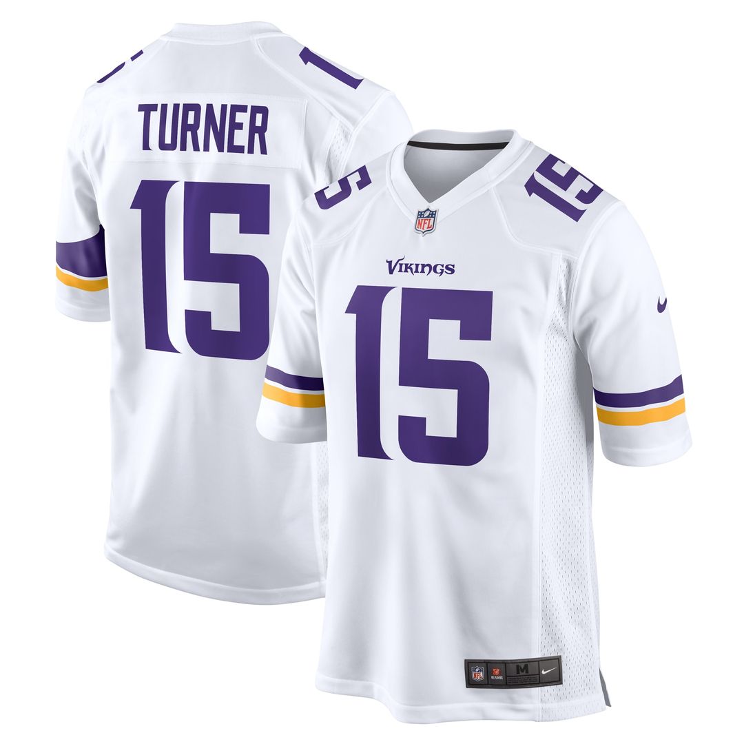 Dallas Turner Minnesota Vikings Alternate Game Jersey - Purple