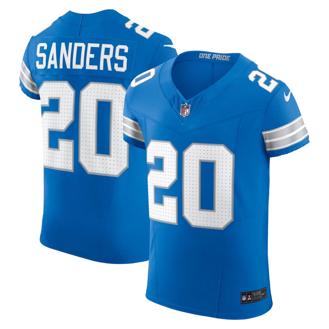 Barry Sanders Detroit Lions Vapor F.U.S.E. Elite Jersey - Blue