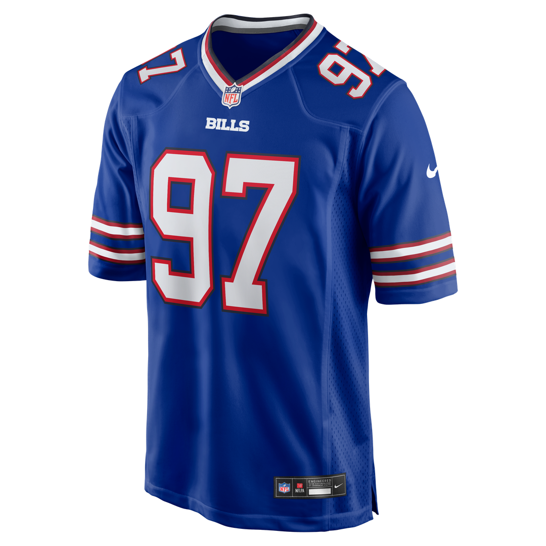 Zion Logue Buffalo Bills Team Game Jersey - Royal