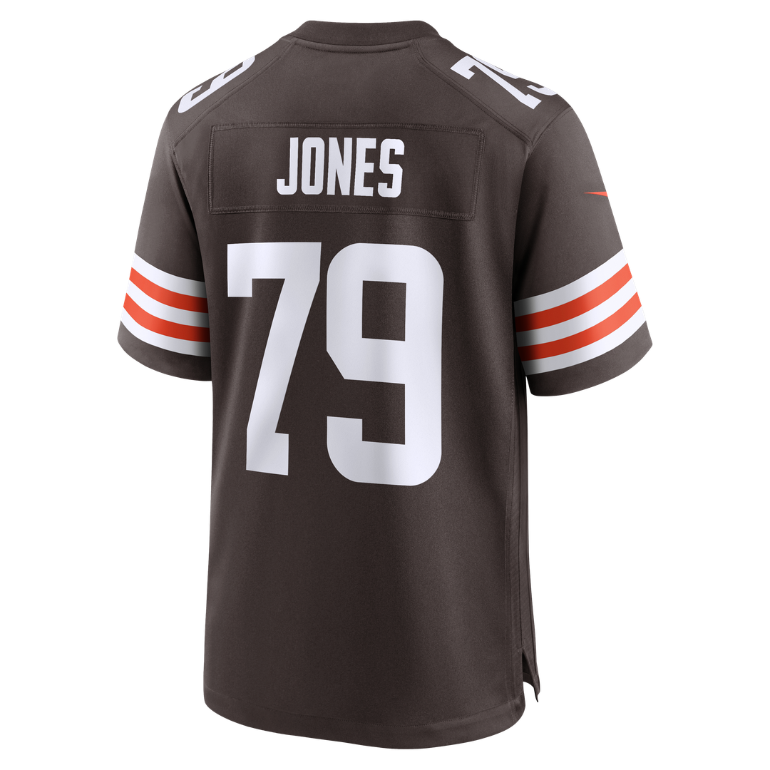 Dawand Jones Cleveland Browns Team Game Jersey - Brown