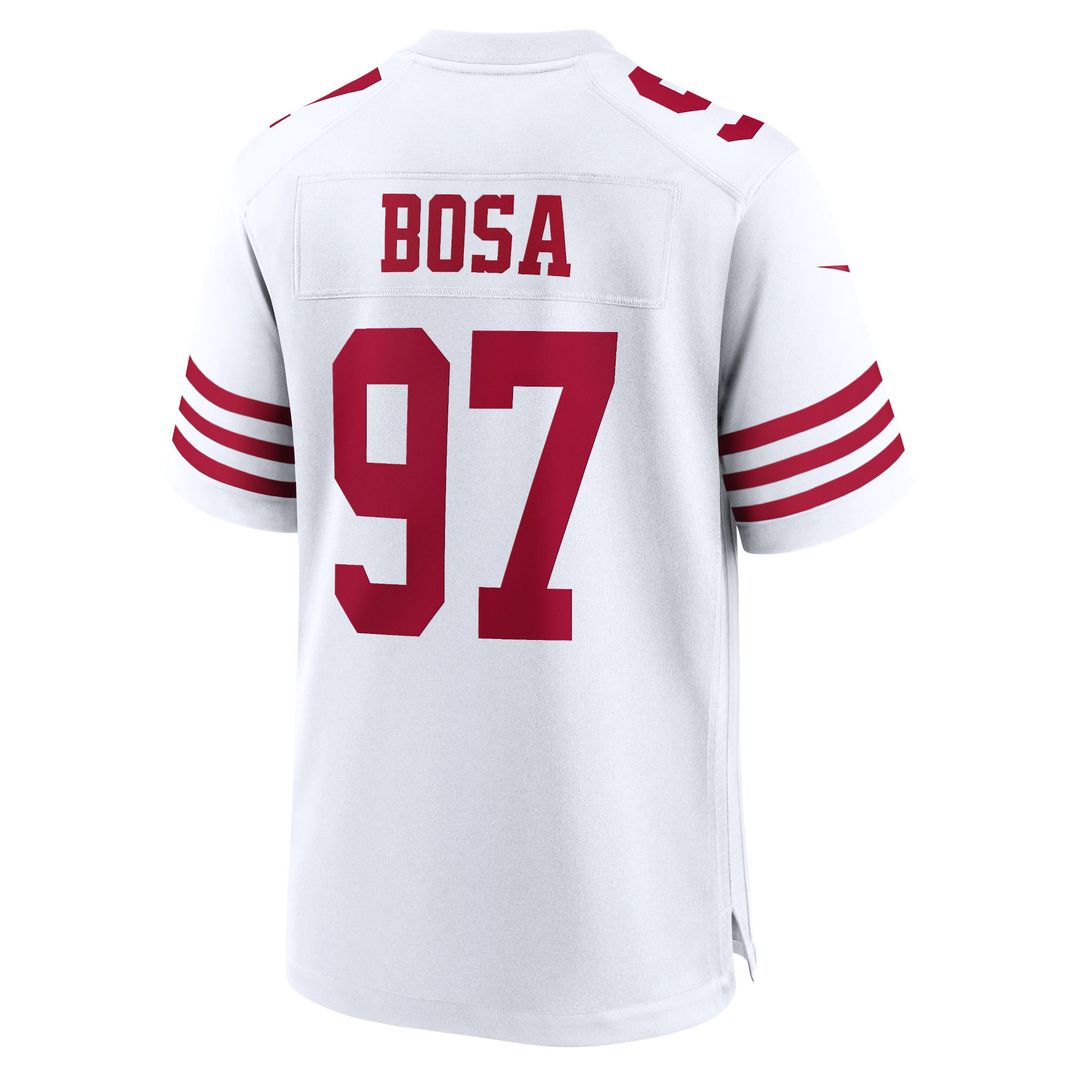 Nick Bosa San Francisco 49ers Team Game Jersey - White