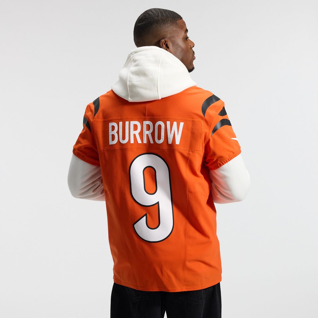 Joe Burrow Cincinnati Bengals Vapor F.U.S.E. Elite Jersey - Orange