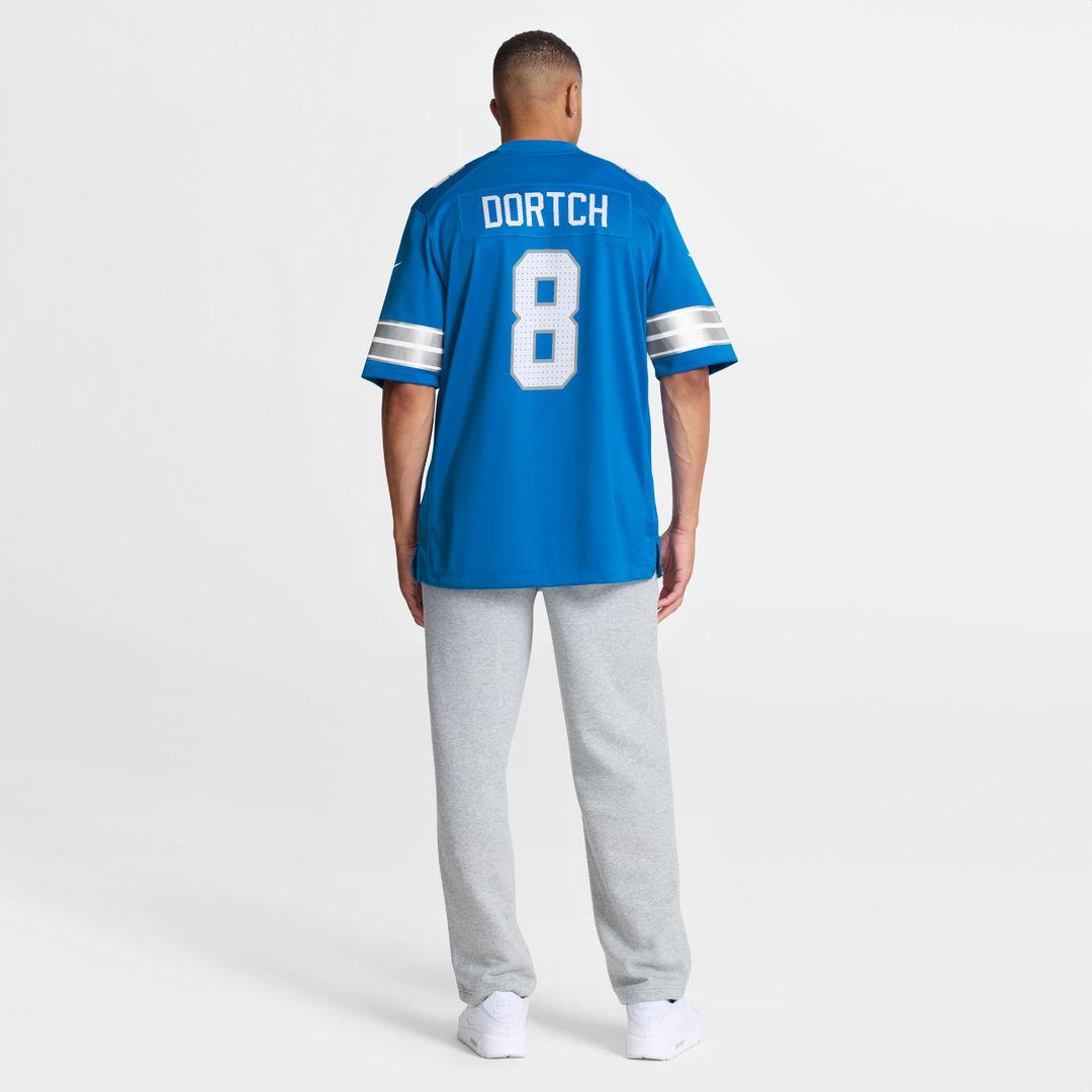 Greg Dortch Detroit Lions Team Game Jersey - Blue