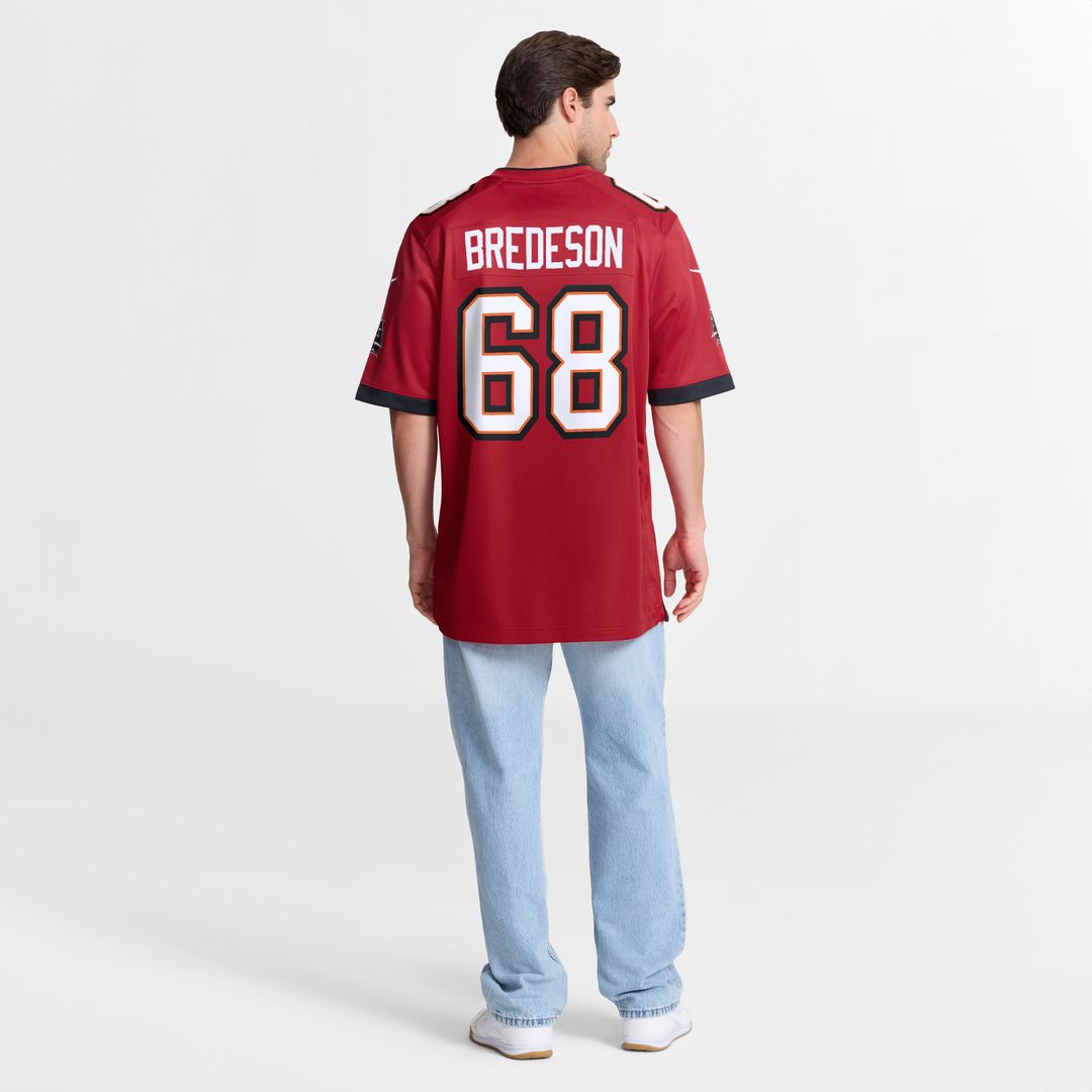 Ben Bredeson Tampa Bay Buccaneers Game Jersey - Red