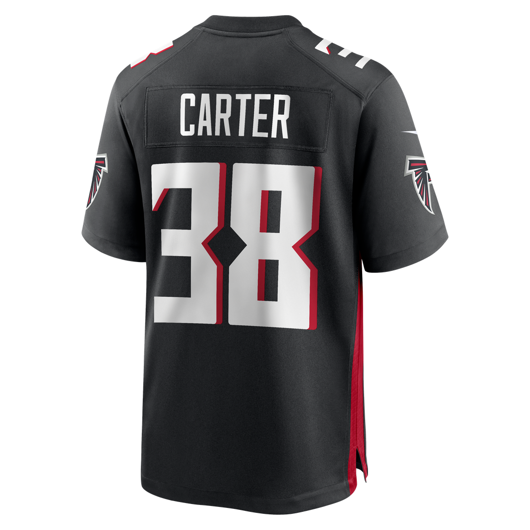 Nathan Carter Atlanta Falcons Team Game Jersey - Black