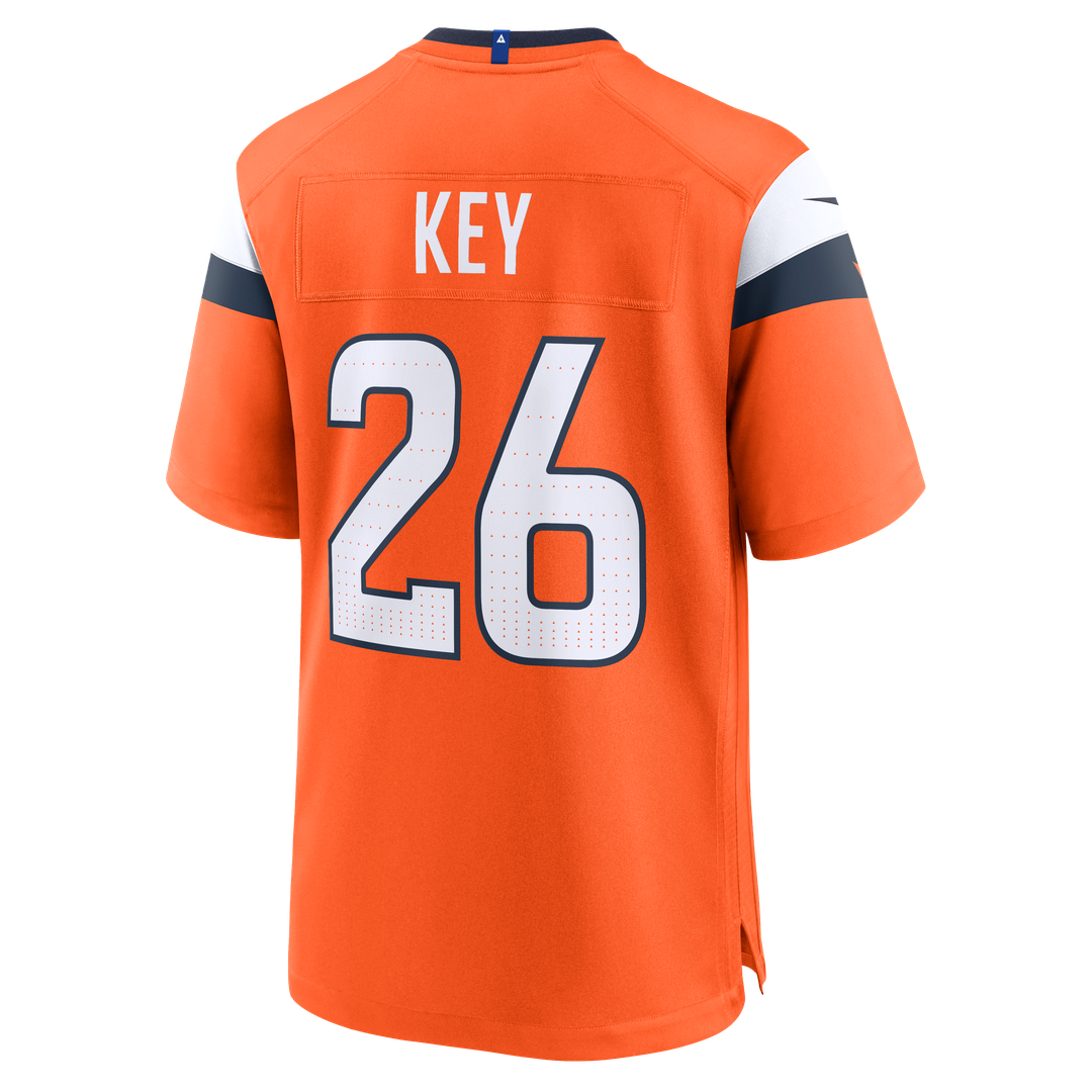 Devon Key Denver Broncos Team Game Jersey - Orange