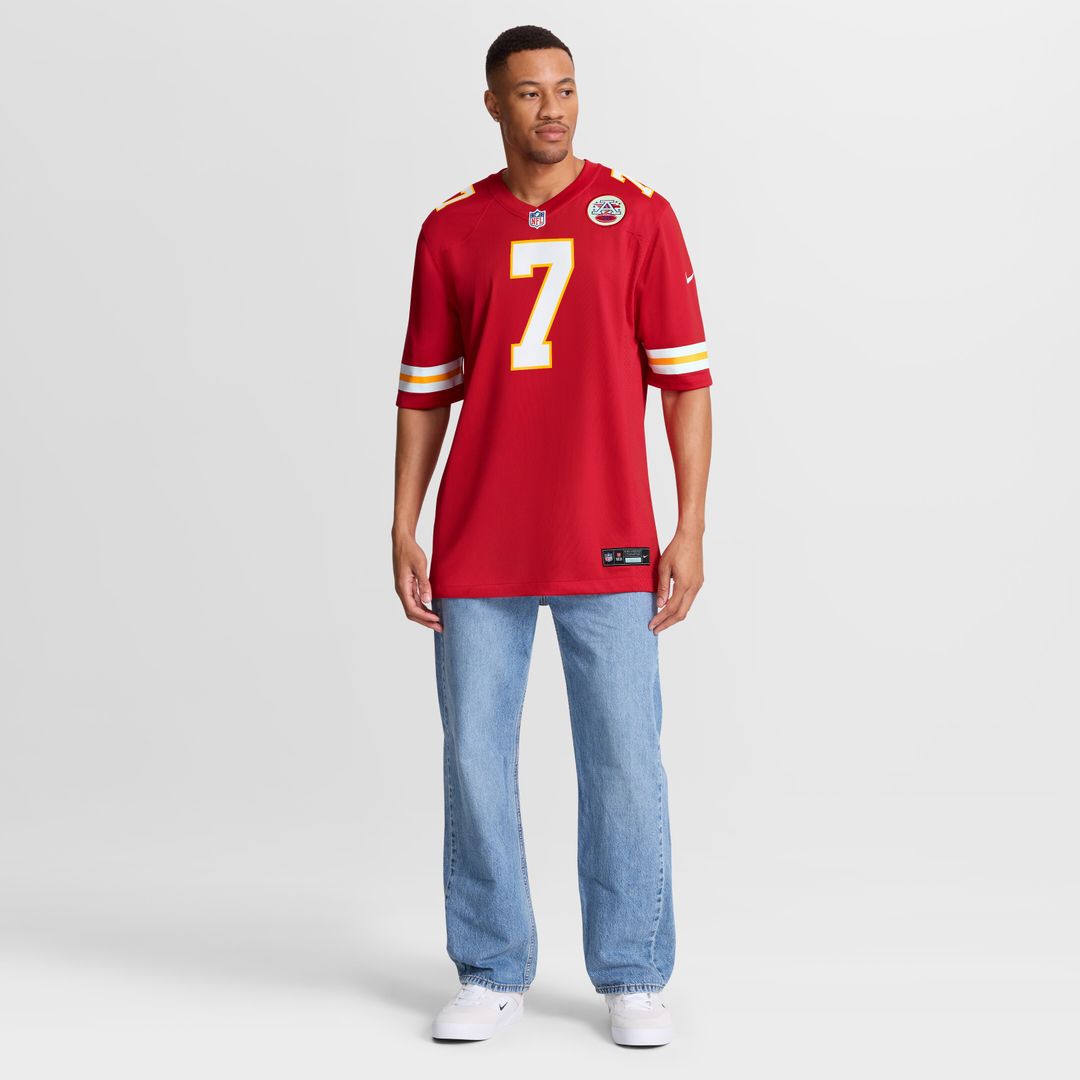 Harrison Butker Kansas City Chiefs Game Jersey - Red