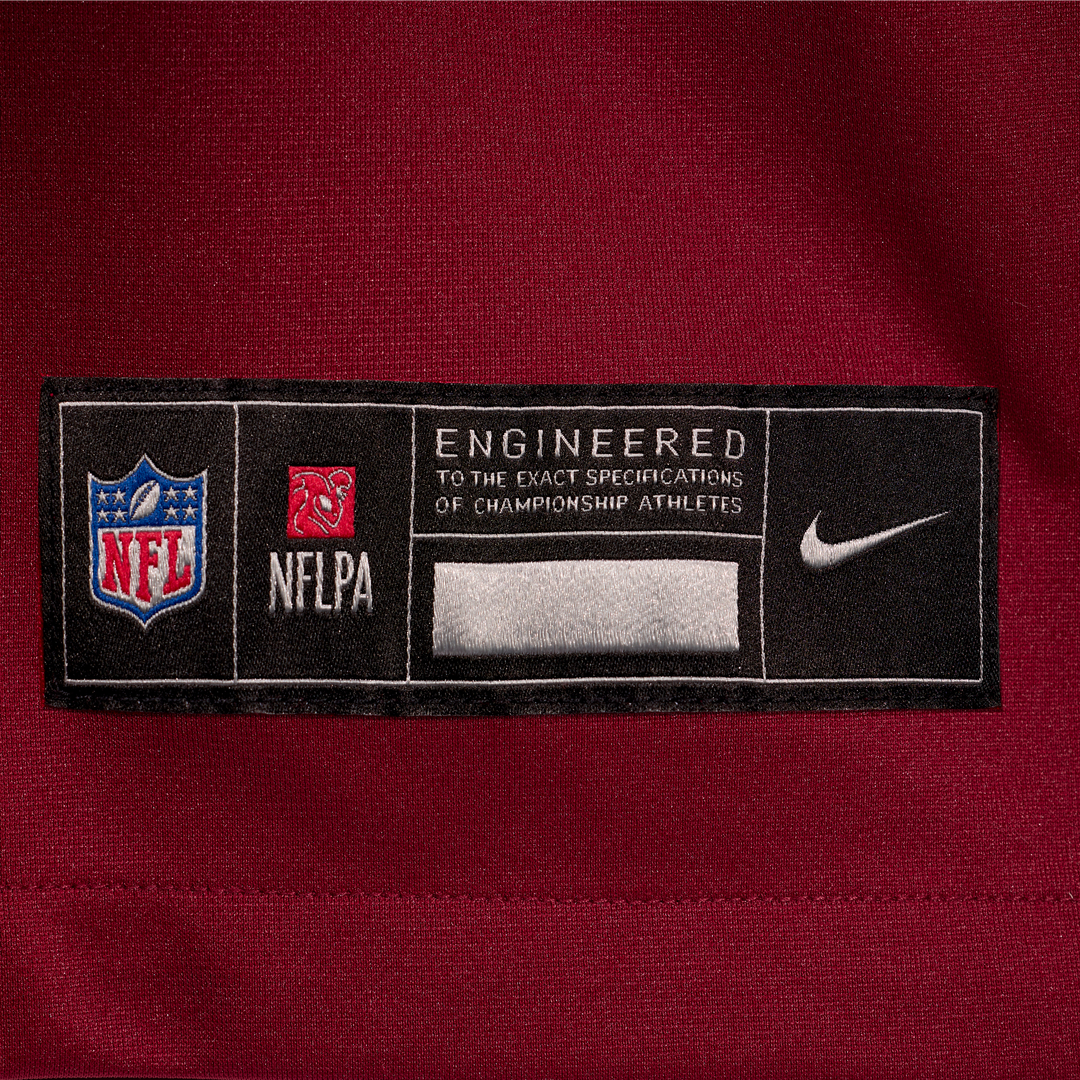 Car'lin Vigers Washington Commanders Team Game Jersey - Burgundy