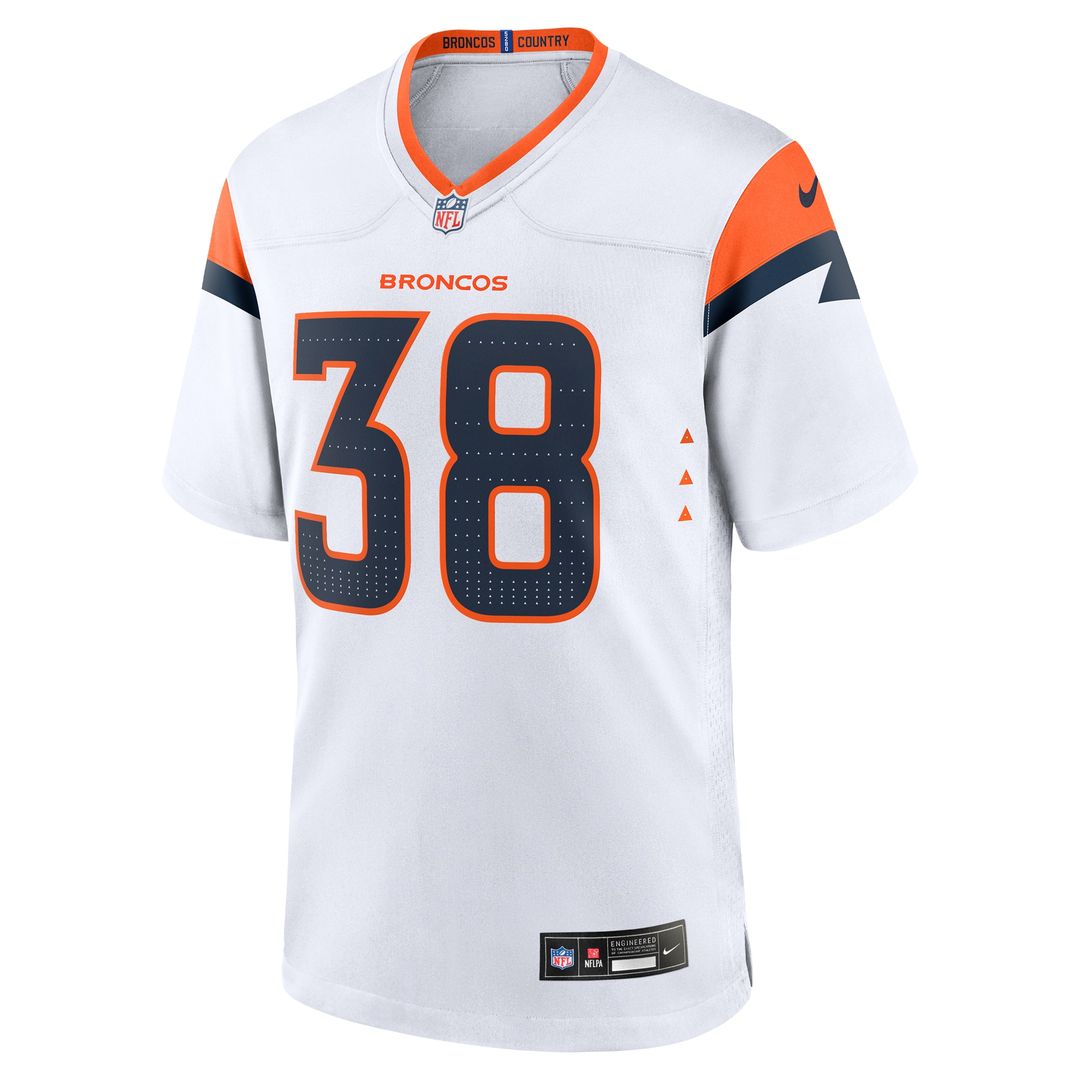 Jaleel McLaughlin Denver Broncos Alternate Game Jersey - Navy